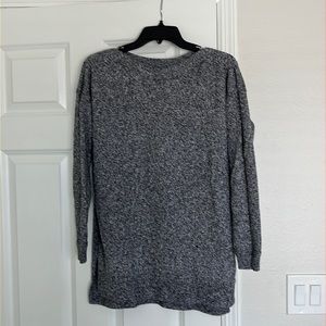 Boatneck Grey Sweater